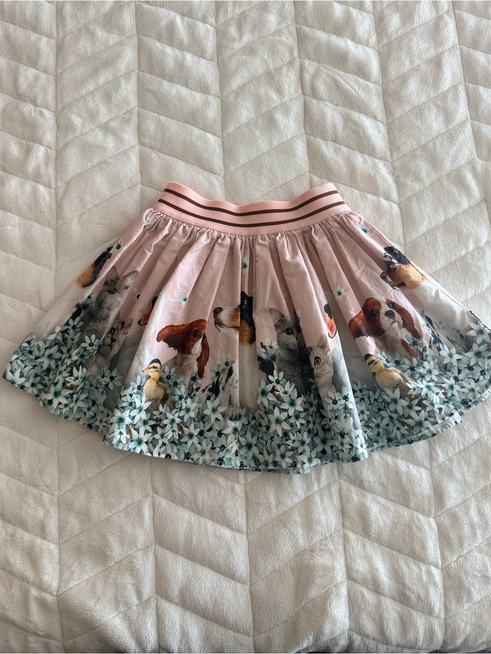 Molo organic cotton skirt 3-4yo, great condition